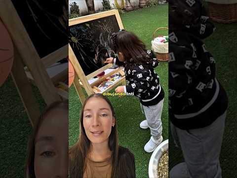 Talento! CAZZU comparte fotos de Inti dibujando #cazzu