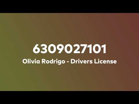 Driver S License Id Code Roblox 07 2021 - paris song id roblox