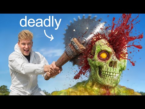 I Tested Deadly Weapons from Zombie Movies! 