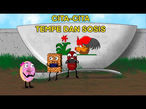 CITA CITA TEMPE DAN SOSIS | Hendy Art - Animation