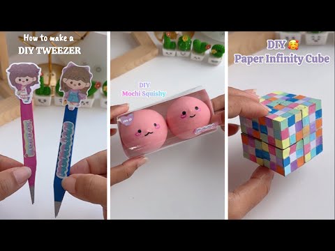 DIY Easy Creative Paper Craft when you’re bored | School Supplies | Squishy Toys