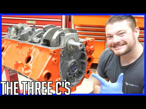 How to Build a Small Block Chevrolet Engine - Part 3: Clean, Crankshaft, Camshaft | The Three C's!