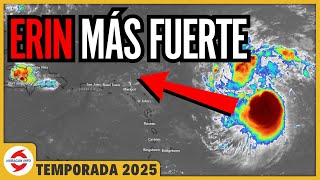 Erin será huracán pronto. Vigilancia de tormenta tropical para algunas islas de las Antillas Menores