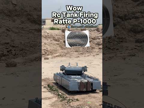 What a shot P-1000 Ratte Tank Firing   #trending #fyp  #tank #shorts #ww2 #viral #1million