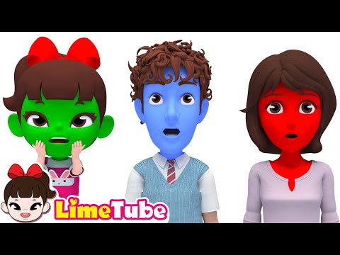 🎈🤚 Fun Colorful Family Song | Nursery Rhymes & Kids Songs | Kindergarten | LimeAndToys