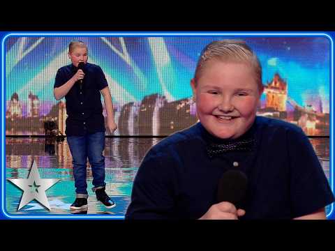 Comedian George Kavanagh's very PUN-NY act | Unforgettable Audition | Britain's Got Talent