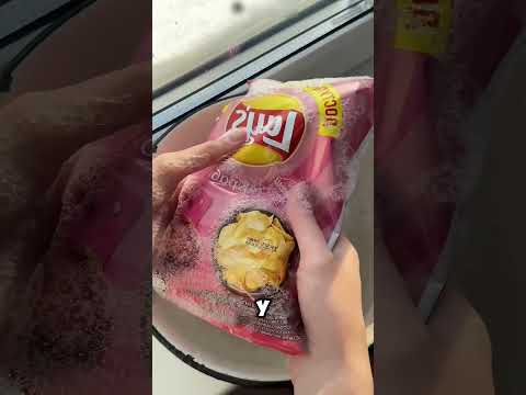 El truco para comer papas sin ensuciarse 😲🍟