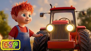 Leo, Papá y el Tractor Pequeño Antes de Dormir 🚜✨ | Historia Tierna para Niños