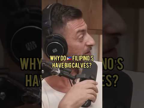Why do ๐ต๐ญ Filipinoโs have big calves? #philippines #manila #pinoy