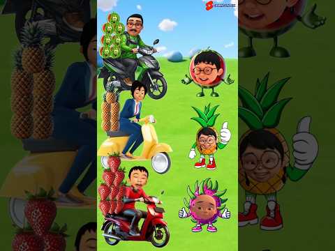 ada di mana mobilku ya? #shorts #animasi #upinipin