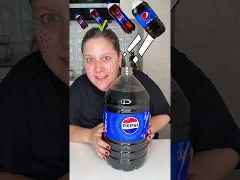 From Small to Giant Pepsi Cola #shorts #viral #funny