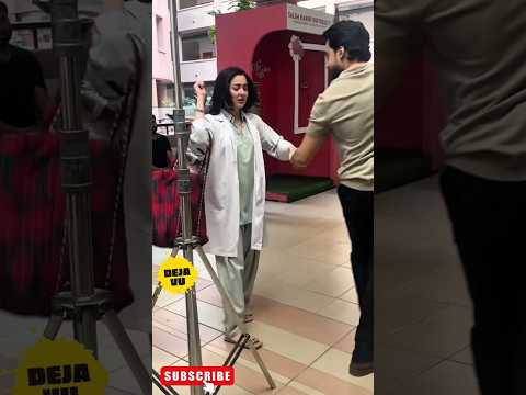 Meri Zindagi Hai Tu” BTS 💫 | Hania Aamir & Bilal Abbas Behind the Scenes ❤️🎬 #shorts #drama #bts