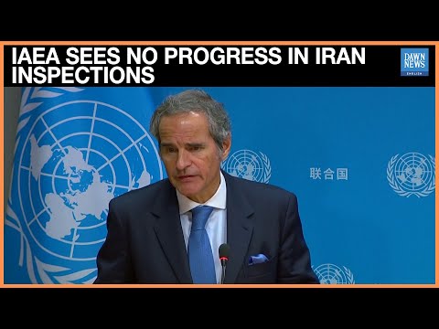 YouTube video thumbnail: Inspections in Iran Ongoing, No Signs of Substantive Nuclear Activity: Iaea Chief Grossi