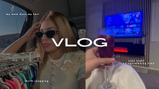 SPEND A DAY WITH ME ( I dye my hair again)