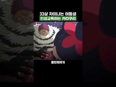 원피스) 33살 차이나는 여동생 인성교육하는 카타쿠리