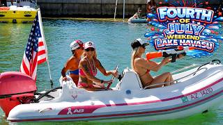 Fourth of July Weekend Lake Havasu! | Friday Afternoon in the Bridgewater Channel