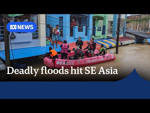 YouTube video thumbnail: Deadly Floods Displace Thousands in Thailand, Malaysia and Vietnam