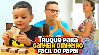 TRUQUE PARA CONSEGUIR GANHAR DINHEIRO DO PAPAI - FAMÍLIA PARAFUSO SOLTO