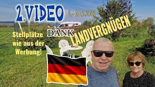 2VIDEO Womo Reise Stellplätze Landvergnügen Bayern humanoider Roboter AMECA Nördlingen Mittelalter 