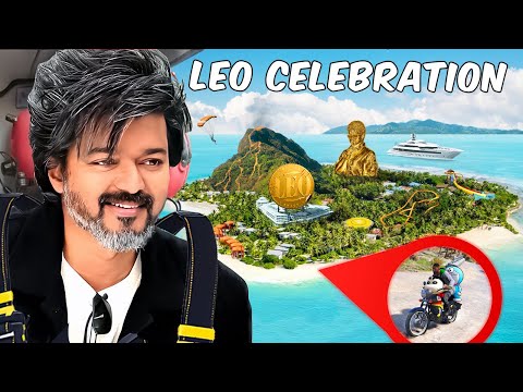 GTA5 : FRANKLIN AND SHINCHAN CELEBRATING LEO MOVIE ISLAND IN GTA 5 | GTA 5 IN TAMIL