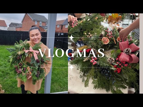 🎄VLOGMAS | JEDNAK NIE JESTEM BEZTALENCIEM | ROBIMY ŚWIĄTECZNE WIEŃCE