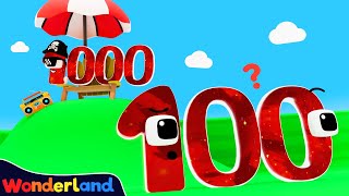Wonderland: Hide and Seek | 100's Number Quest | 500 - 1,000 | Learn To Count