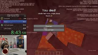 xQc is the best minecraft speedrunner in history