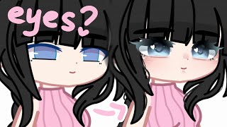 how i edit eyes!! // quick tutorial // gacha club