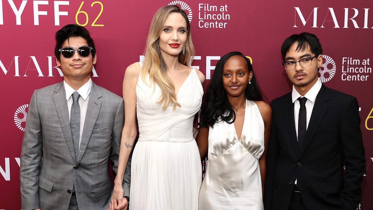 Angelina Jolie and Kids Attend Maria Premiere Following Dropped Brad Pitt Lawsuit