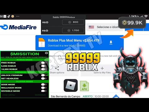 Roblox MOD MENU APK v2.654.479 - Unlimited Robux & Shopping Unlocked | Roblox Mod Menu 2025