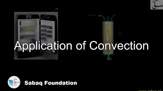 Application of Convection