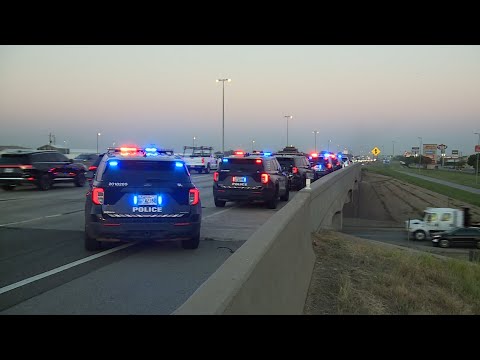 Police arrest suspect after chase ends on I-40 in west Oklahoma City