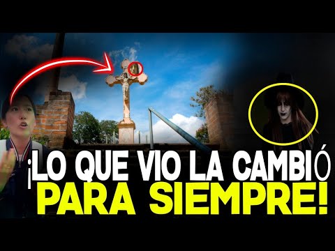 ¡LO QUE VIO LA CAMBIÓ PARA SIEMPRE! ¡ALGO LA DETUVO ANTE LA CRUZ! ¿QUÉ HAY EN ESA CRUZ?