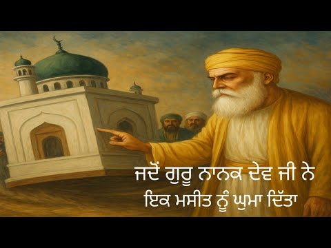 ਜਦੋਂ ਗੁਰੂ ਨਾਨਕ ਦੇਵ ਜੀ ਨੇ ਇਕ ਮਸੀਤ ਨੂੰ ਘੁਮਾ ਦਿੱਤਾ / katha
