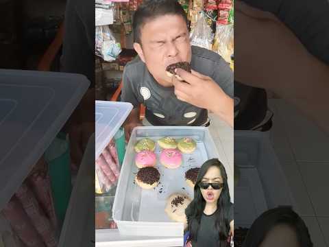 ITU DONAT COKLAT SERESNYA PASTI ENAK 😩‼️ #jajanan #donuts #shortvideo