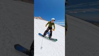 Snowboarding in July Goes Hard