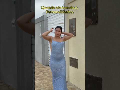 Quando ela tem 2 personalidades #humor #casal #comedia
