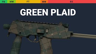 MP9 Green Plaid Wear Preview
