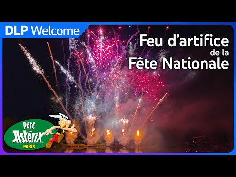 Feu d'artifice de la fête Nationale - Parc Astérix