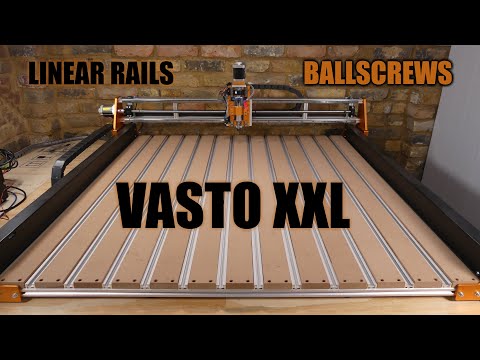 Foxalien Vasto XXL Cnc Router - Ballscrews, Linear Rails Build, Test & Review