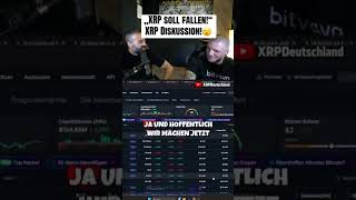 XRP soll fallen?! Diskussion!🤣