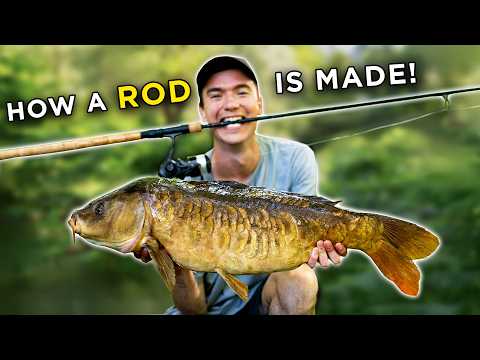From Carbon to a BIG CATCH - How Fishing Rods are Made!
