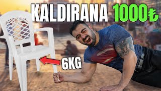 SANDALYEYİ KALDIR 1000TL KAZAN!
