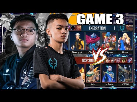 AKALA PANALO NA? EXE vs NXP GAME 3 MPL-PH Season 6 Regular Season Week 3 Day 1