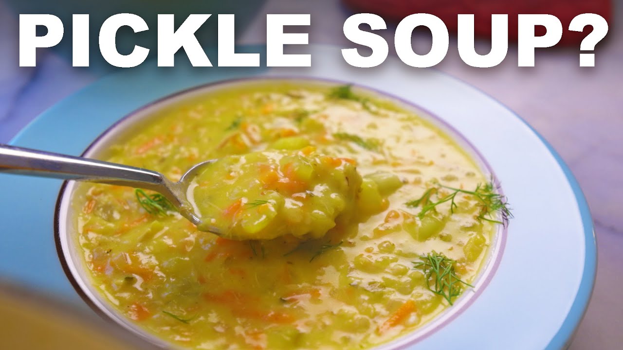 Polish-American pickle soup not as weird as it sounds!