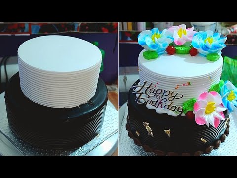 2step cake decorating| 2tair cake decorating| step cake decorating ideas| Grand line bakery