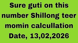 Shillong teer FC target🎯