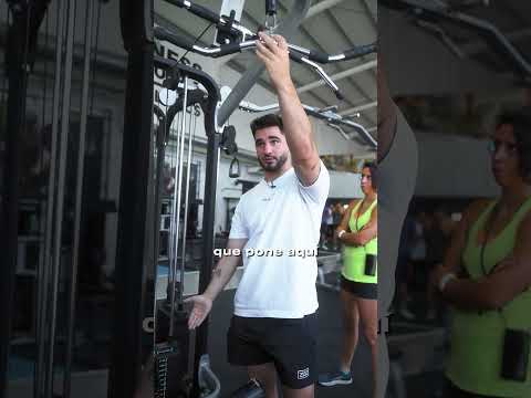Según el tipo de polea que uses, podrás levantar más o menos kilos [BIOMECÁNICA]