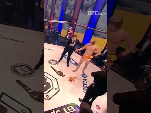When Paddy The Baddy went 🤮 after a fight...