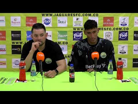 Rueda de prensa de Real Cundinamarca tras su partido con Jaguares